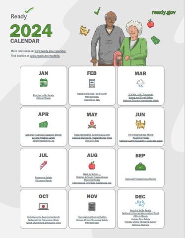 Healthcare Awareness Calendar 2024 Tobye Gloriane